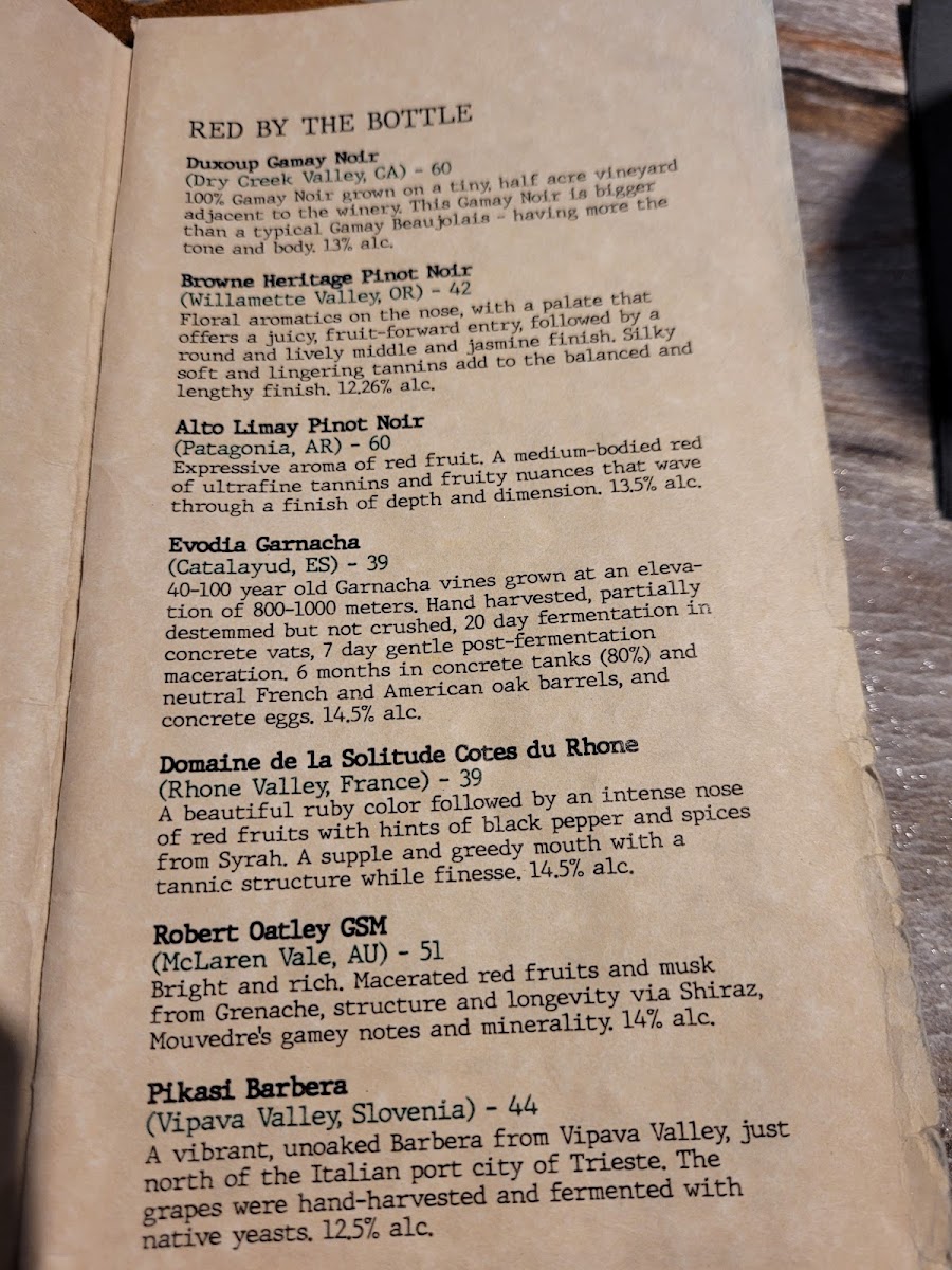 Menu The Velveteen Plum-7